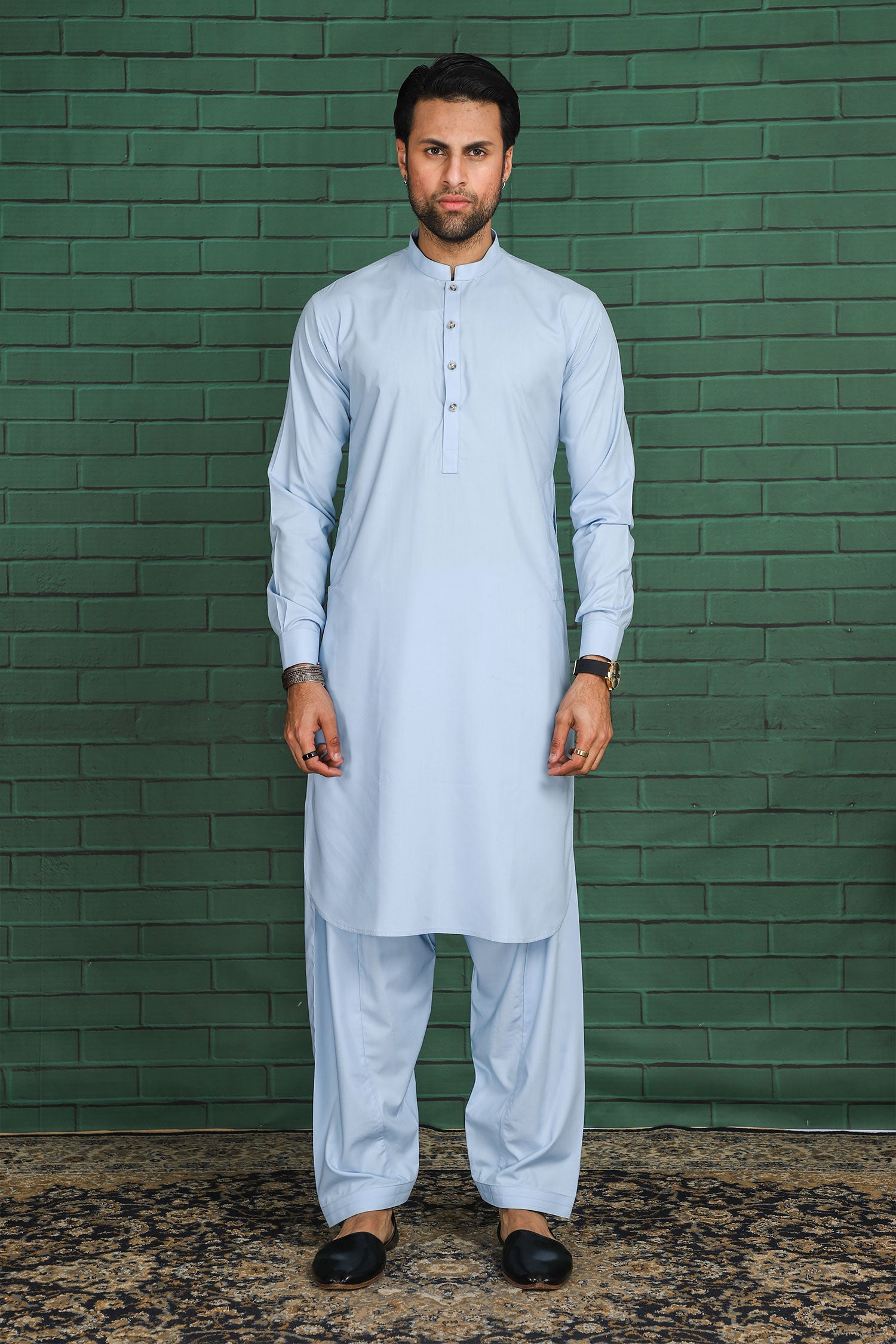 Sky blue salwar kameez 2024 gents