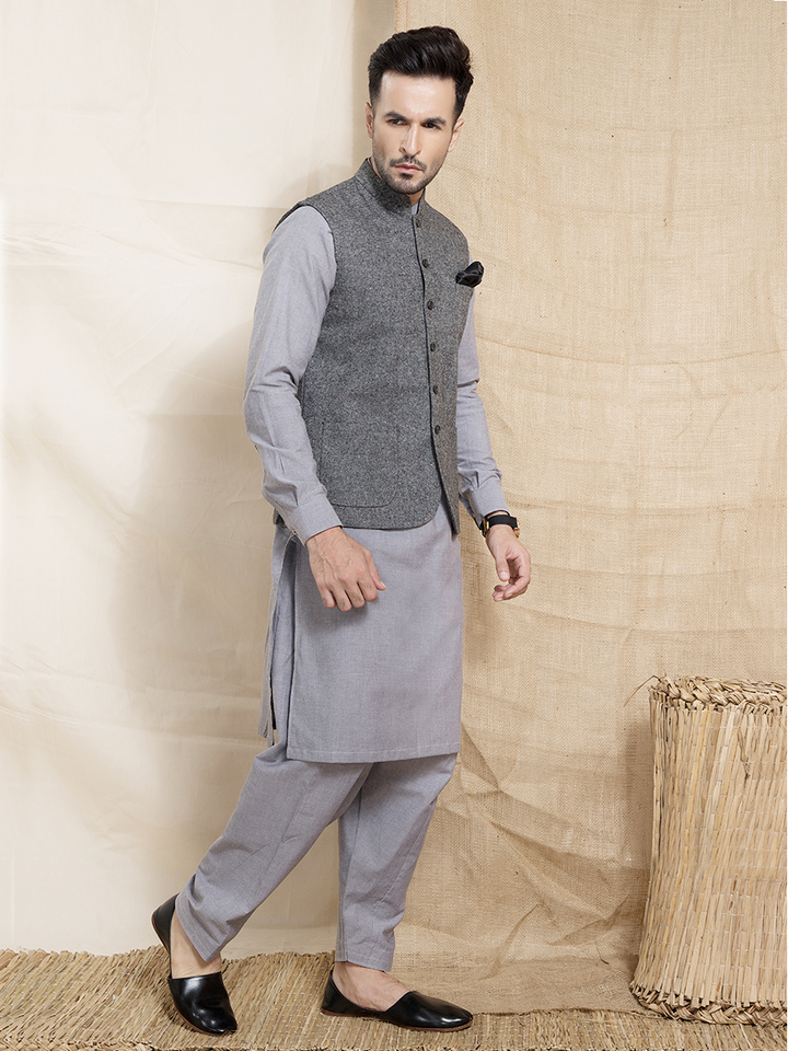 Gray waistcoat outlet